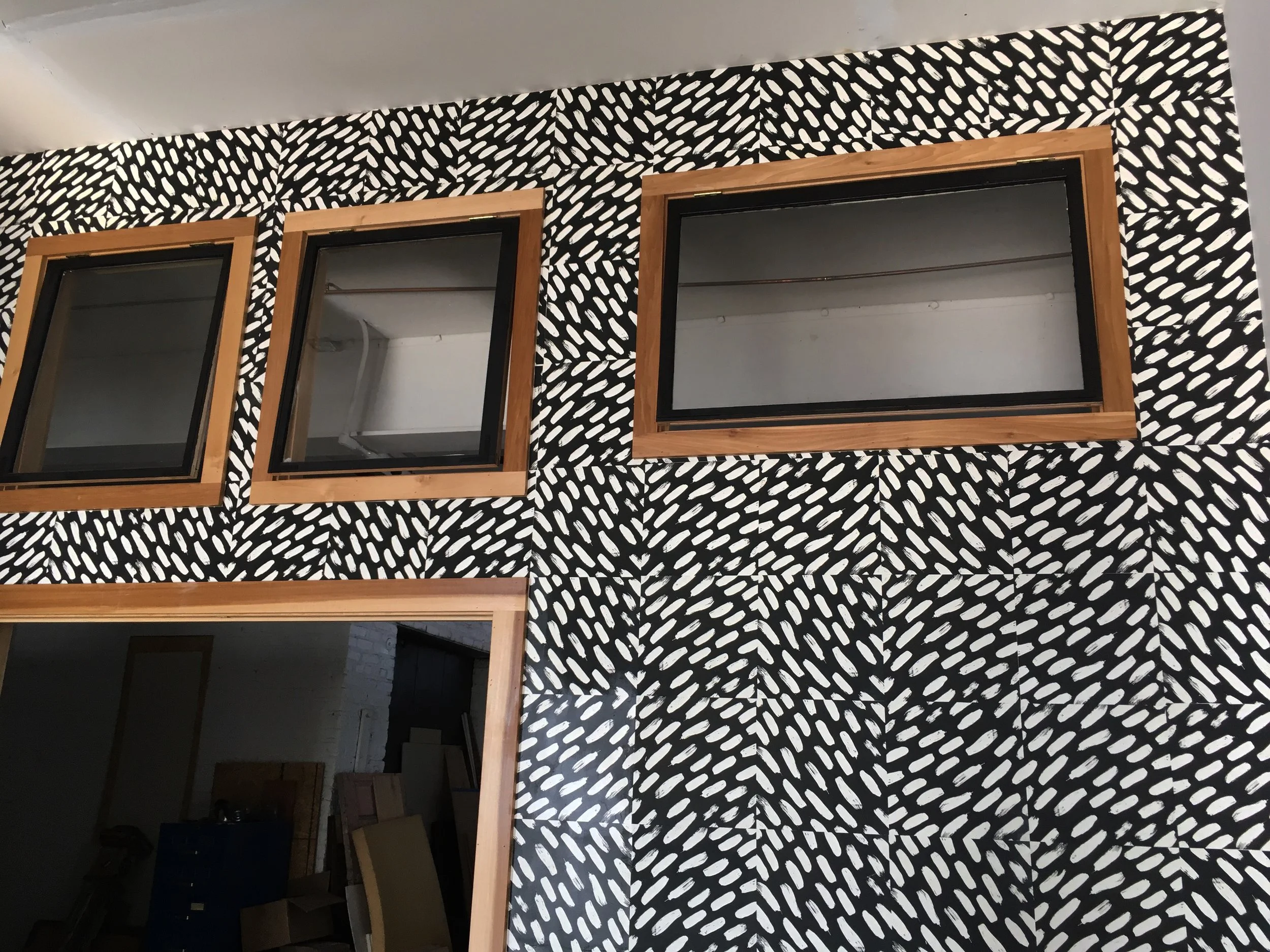 1ST AND 10 installed. (Private studio, Queens, NY)