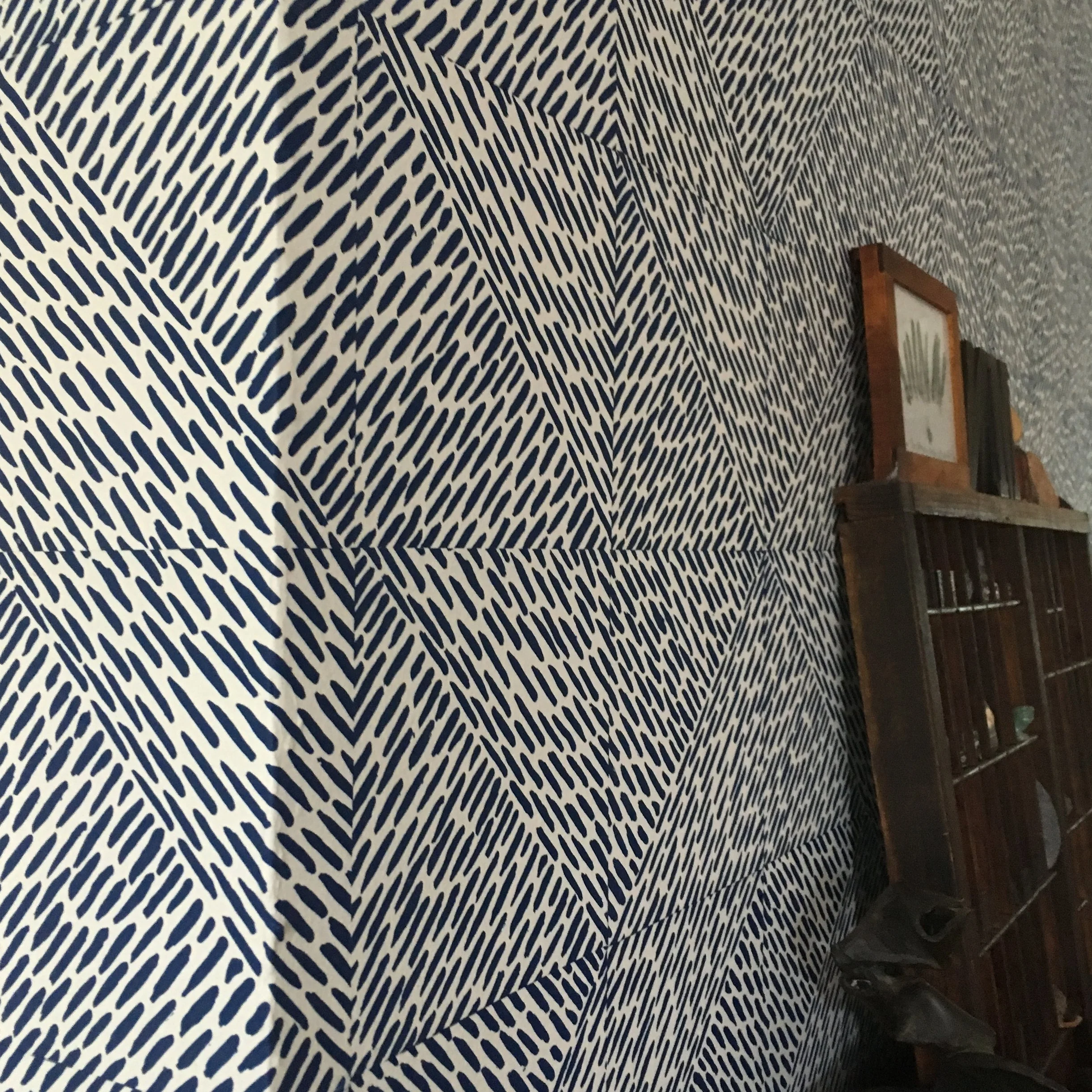 AQUEDUCT pattern installed. (Private home, Brooklyn, NY)