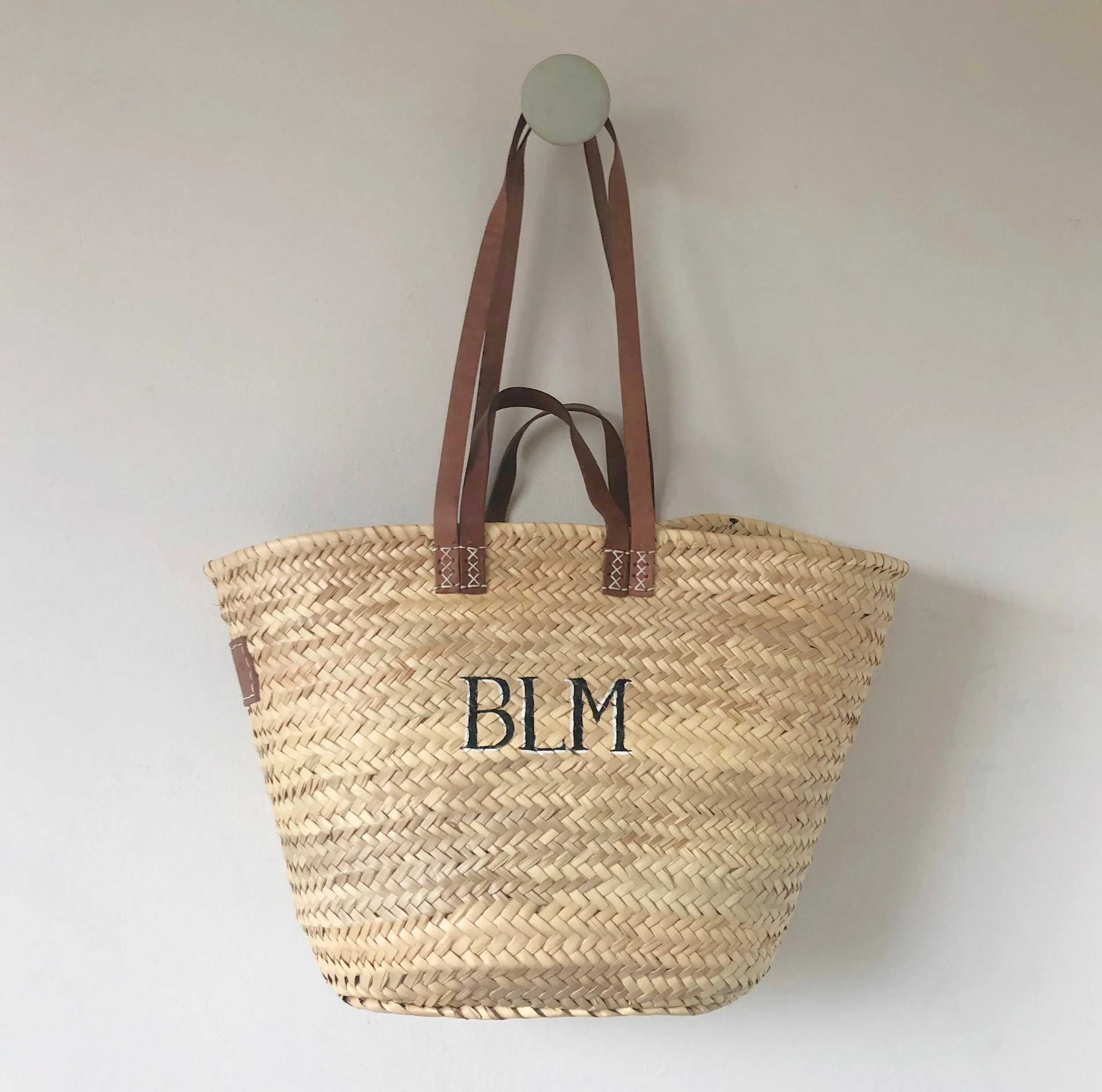 personalised beach basket