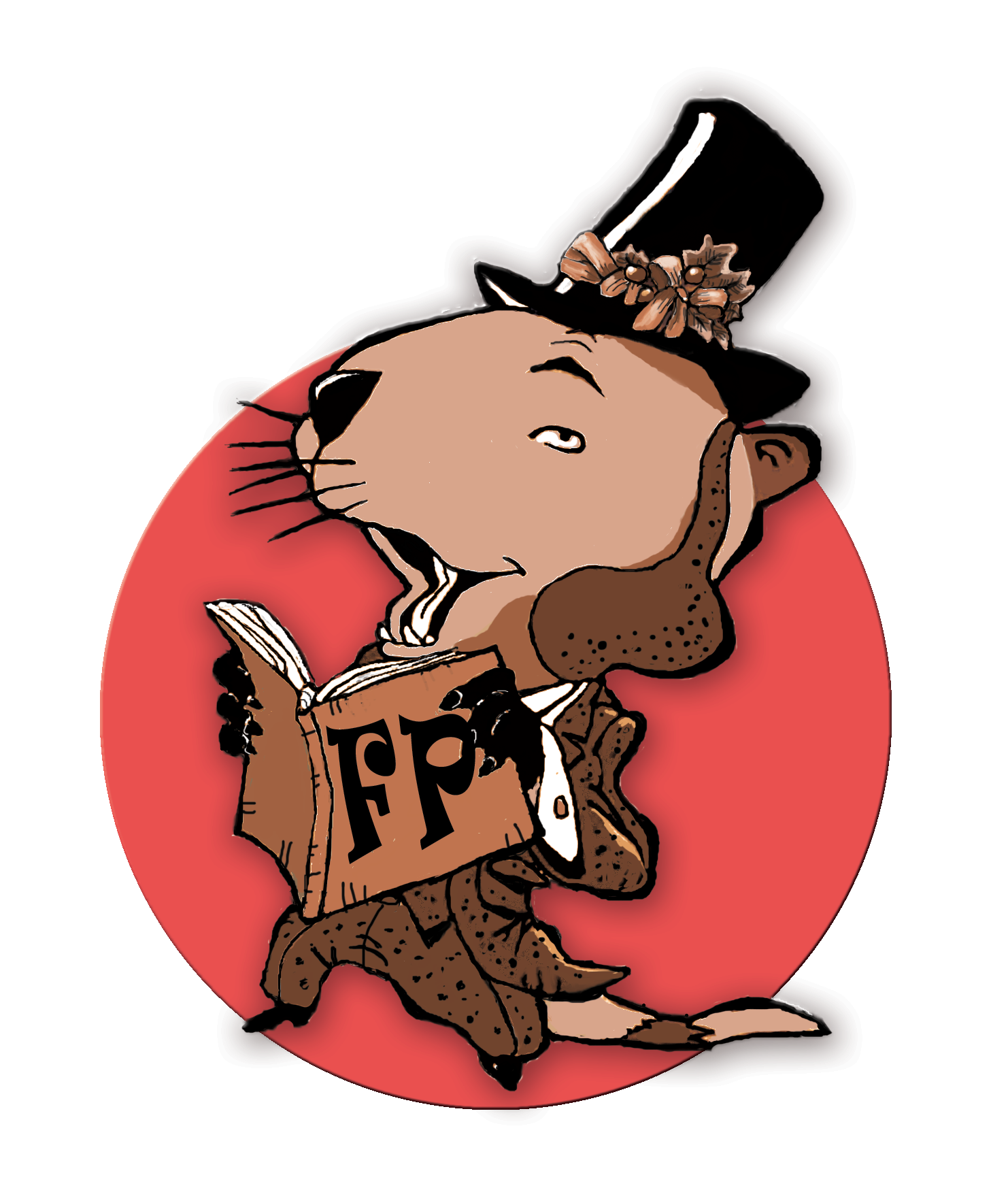 Otter mascot, caroling competition