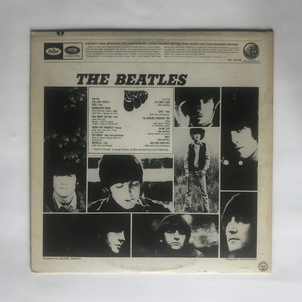 The Beatles' Rubber Soul — In the Groove | Morro Bay , CA