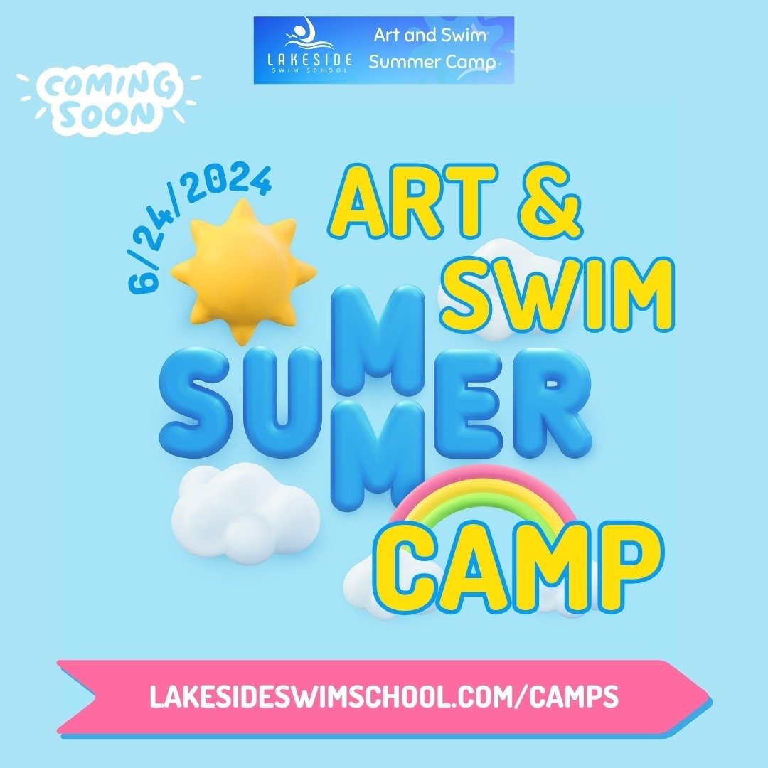 6/24/2024 through 8/12/2024
9am to 3pm day camp
Ages 6 through 11

REGISTER TODAY!
lakesideswimschool.com/camps
312-718-8614
info@lakesideswimschool.com