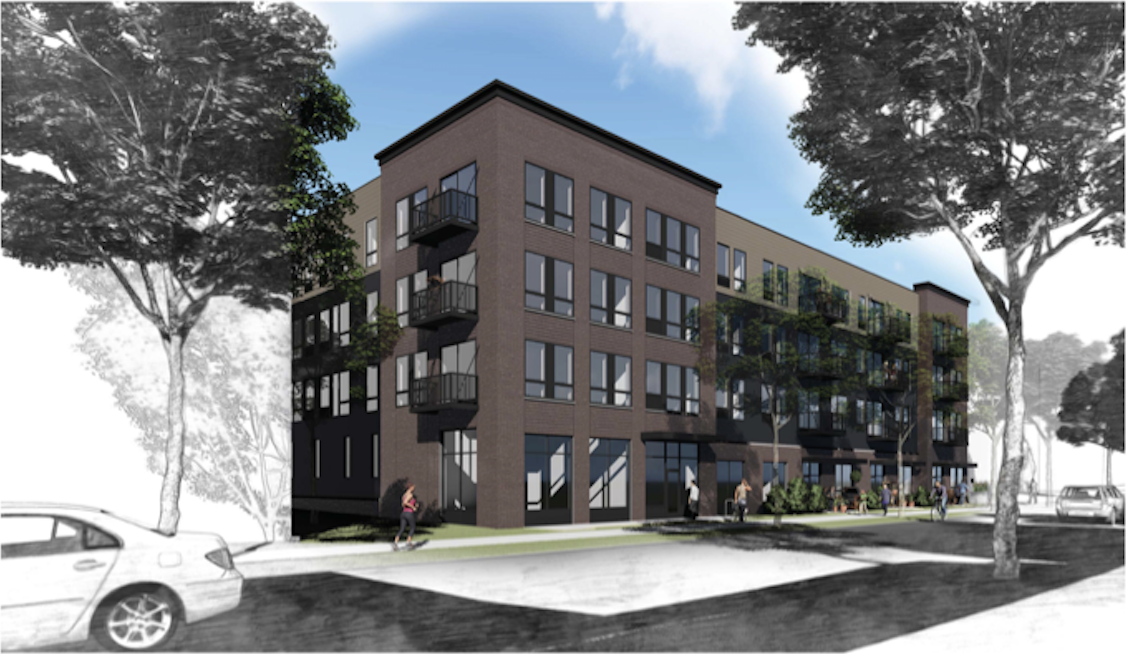 3224-36 Girard Ave. S. plans and board resolution