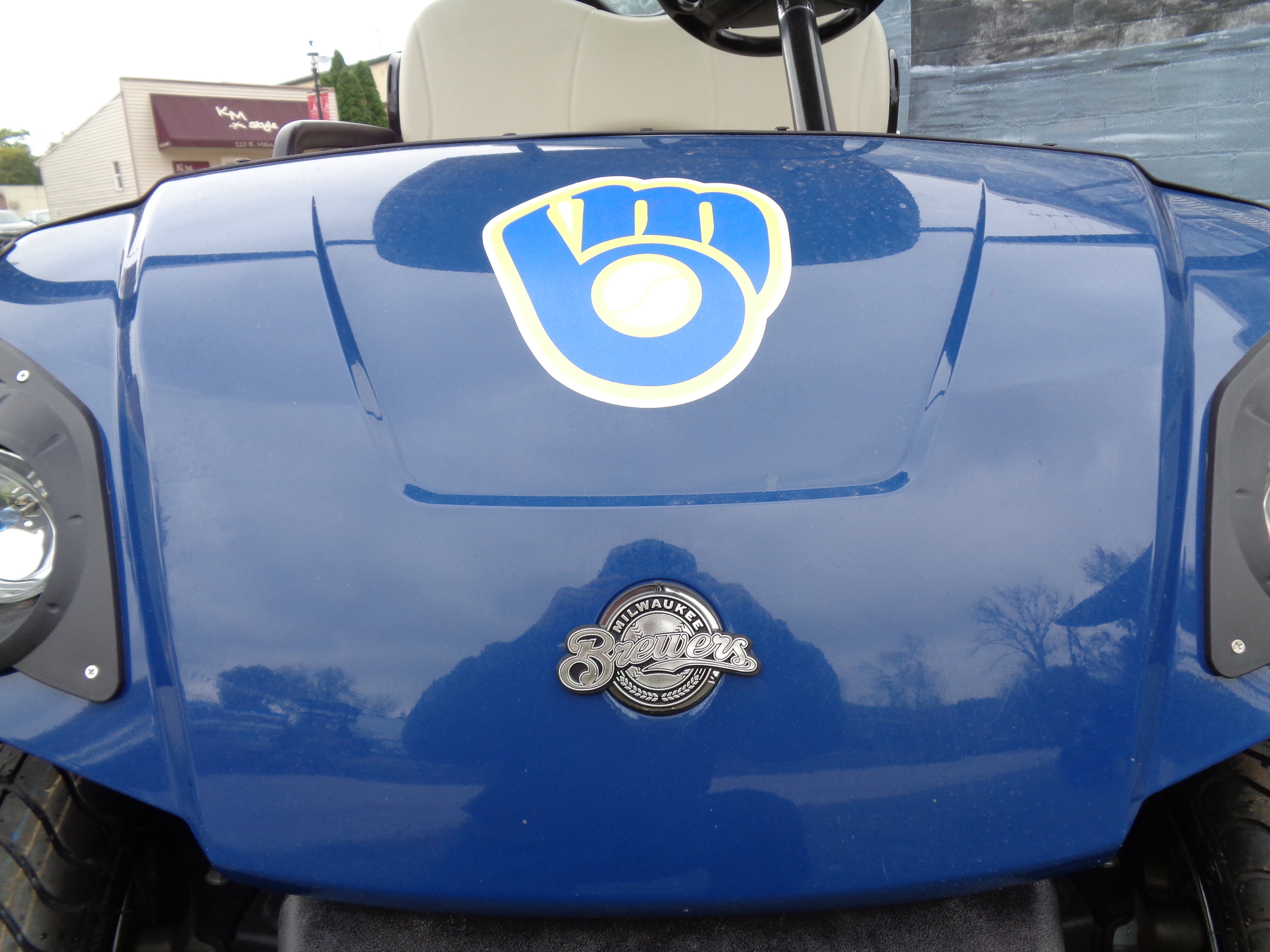 Brewer's Themed Electric Yamaha — Master Custom Carts LLC