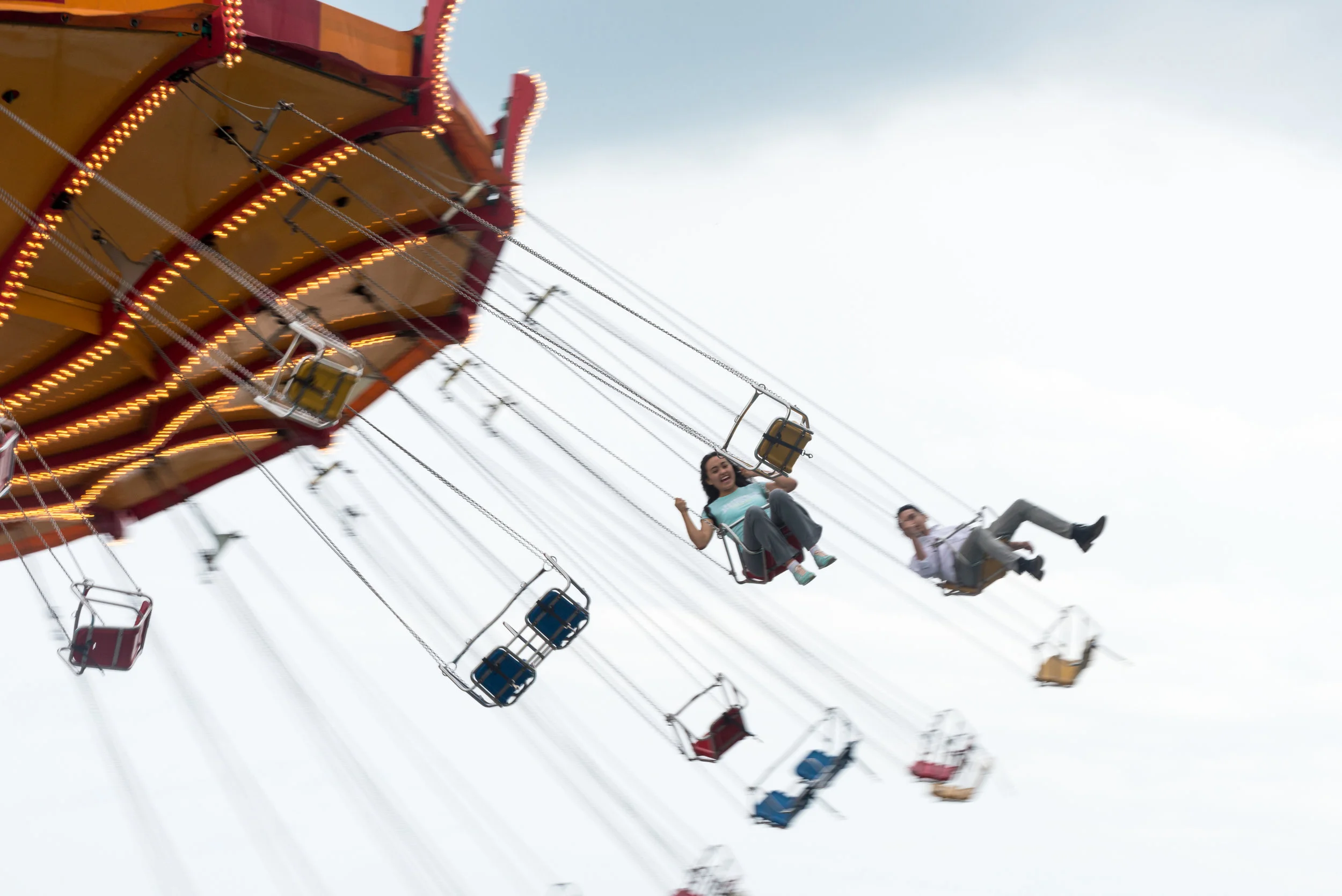 Spinning world