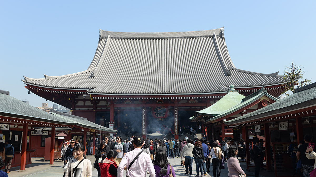 Senso ji por el dia