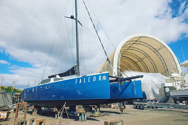 Currently in the queue @gunboat_catamarans 
#pdfhawaii #pacificdiversifiedfinishes #hawaiiboatrepair #sailing #catamaran #waikiki #oahu #hawaii #yachting #boating #gunboat