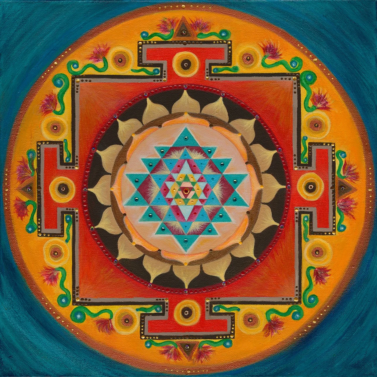 Quantum Sri Yantra