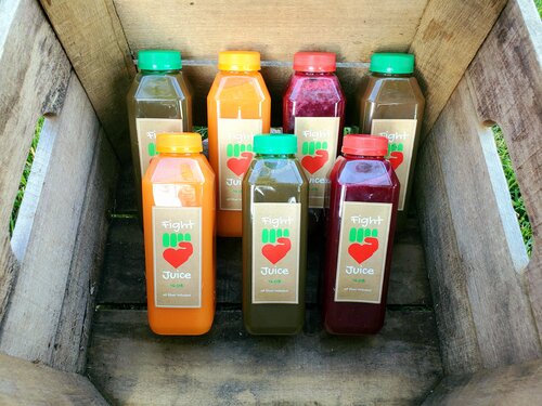 16 oz Glass Bottle Juices - Home Delivery — Fight Juice dot org