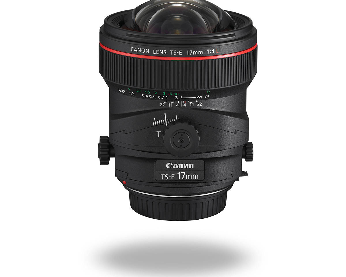 TS E 17mm f 4L Tilt Shift Lens Hero.png