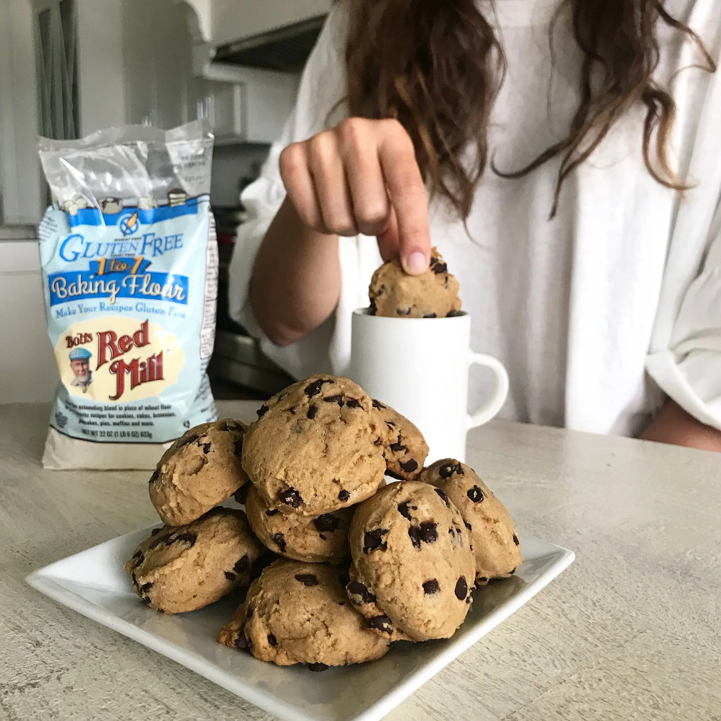 Vegan Gluten-Free Chocolate Chip Cookies