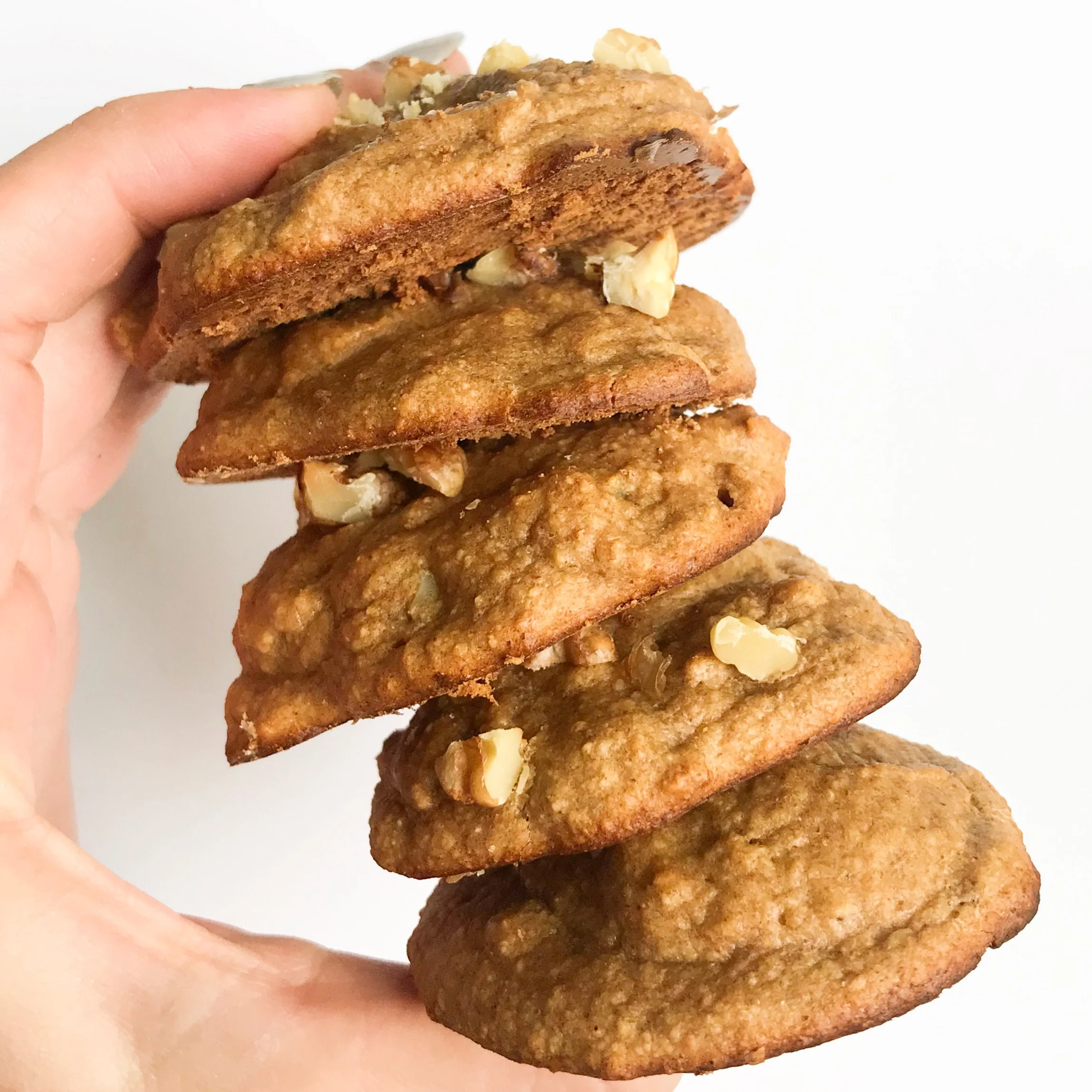 Banana Nut Blender Cookies (Vegan & Gluten Free) 