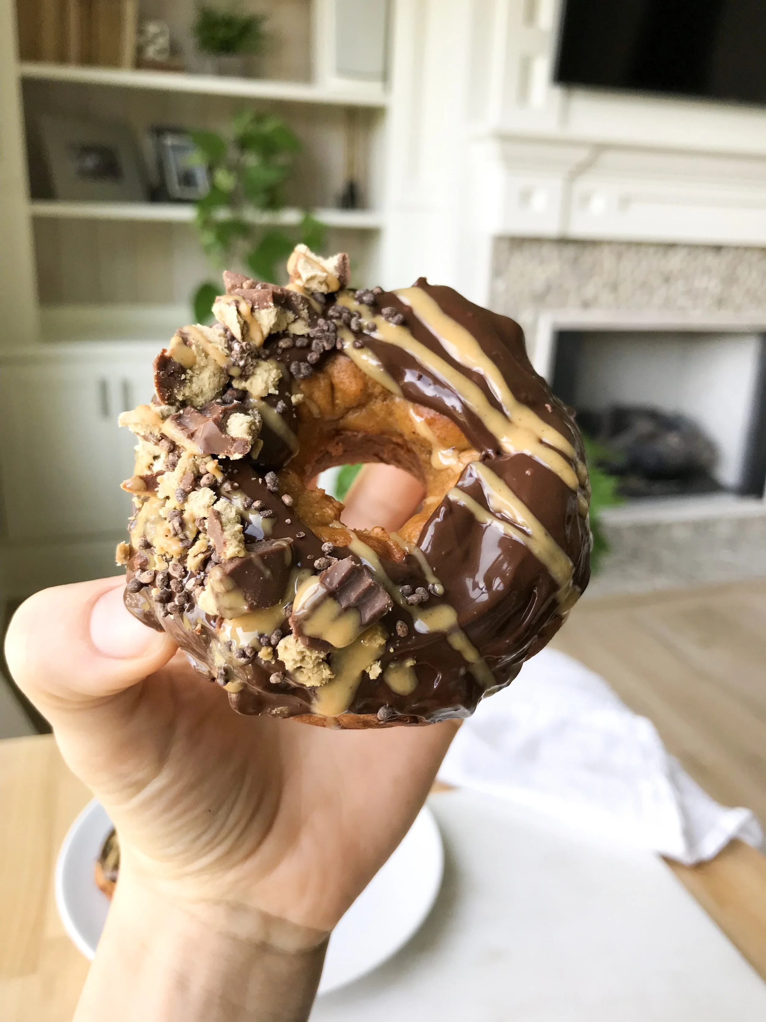 Peanut Butter Protein Donuts