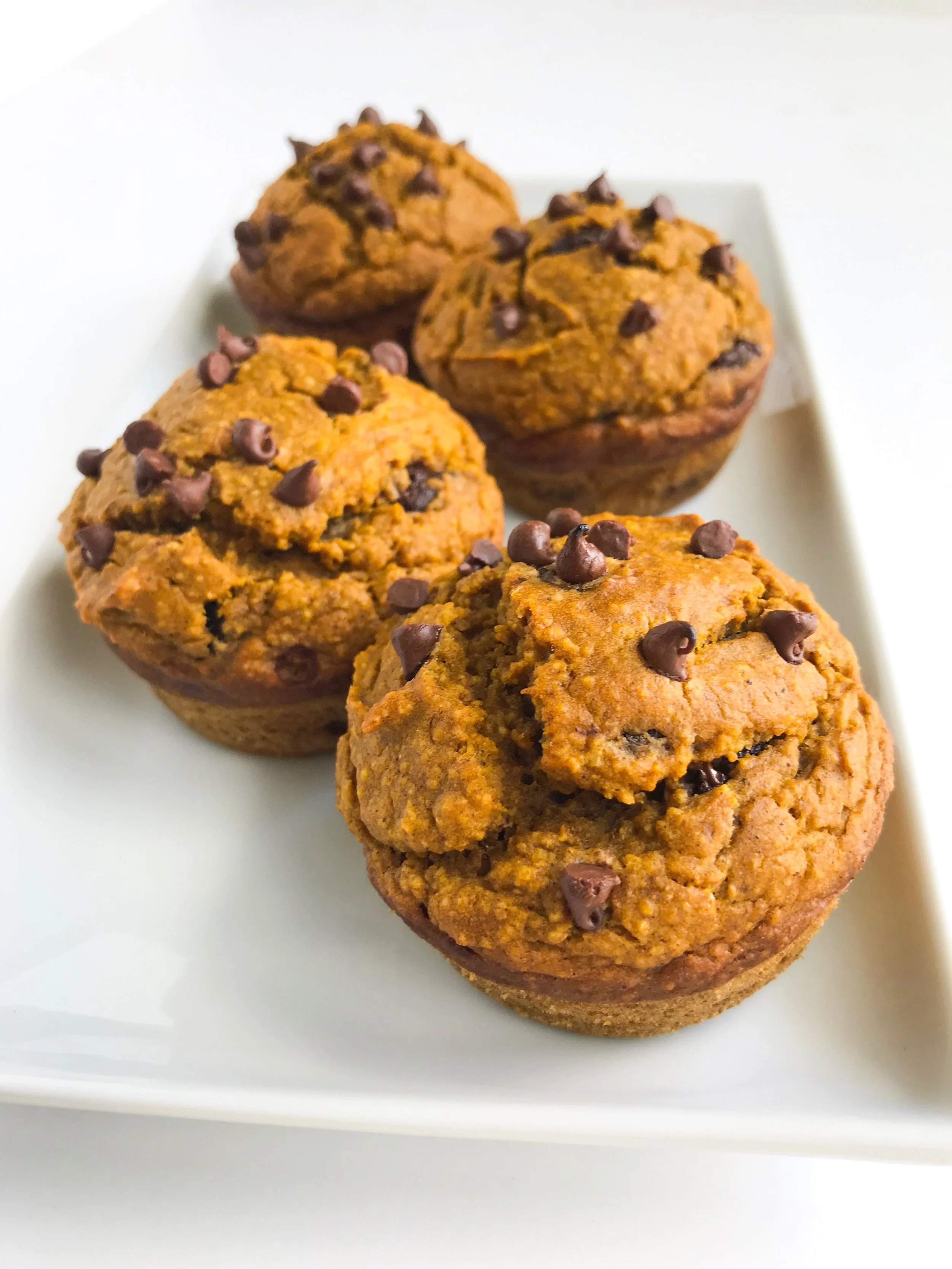 Pumpkin Chocolate Chip Muffins