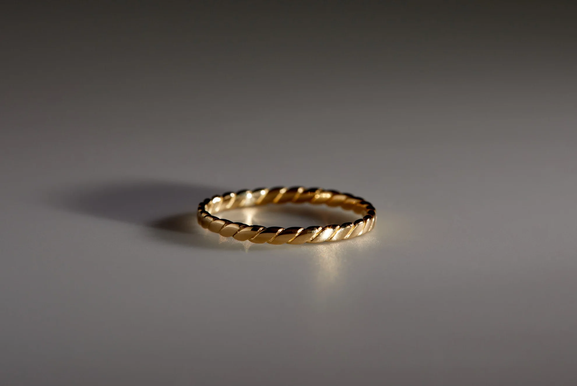 Golden Braid Ring
