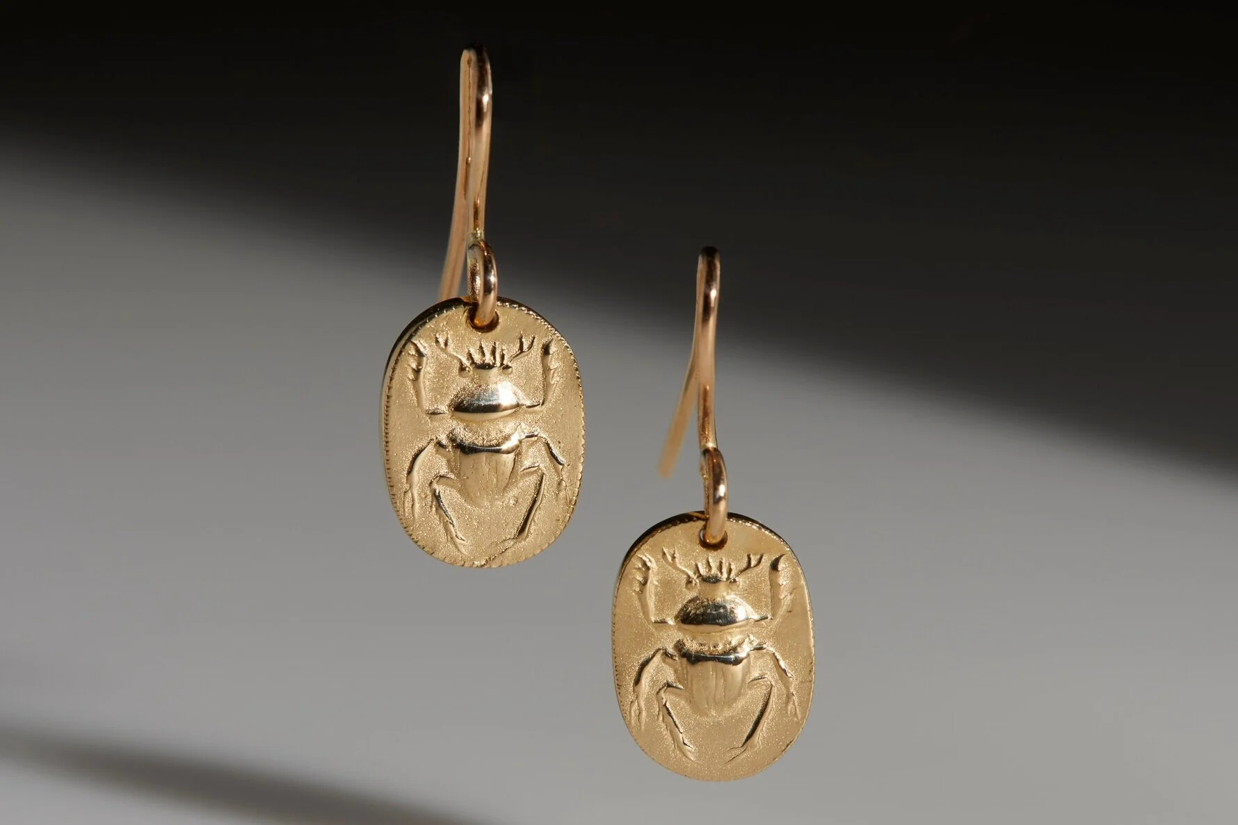 Scarab Earrings