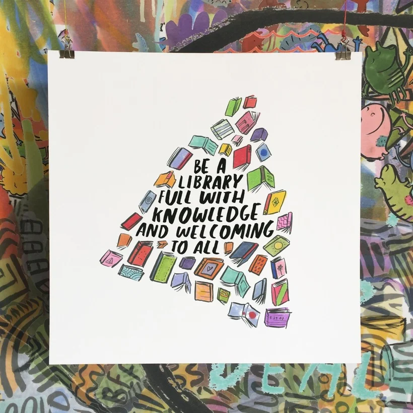 Dallas Clayton | Library Print