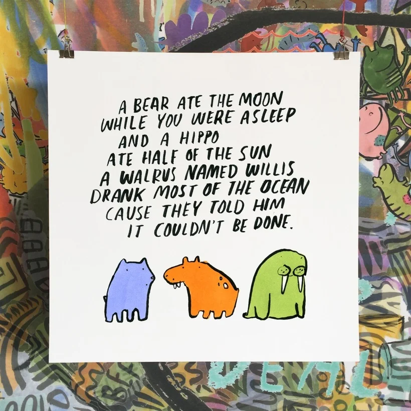 Dallas Clayton | Couldn’t Be Done Print