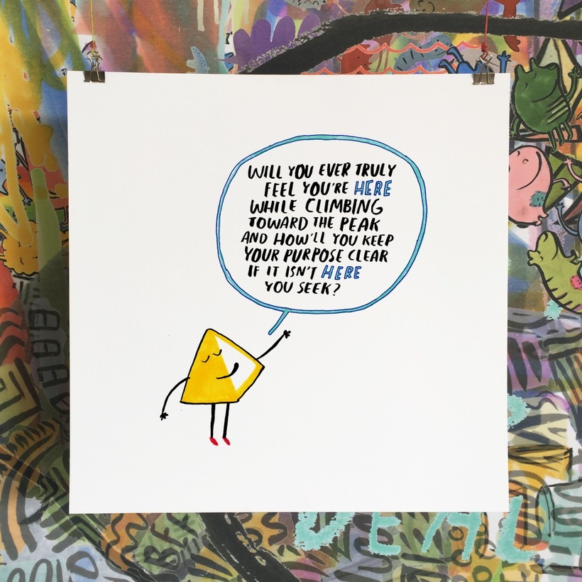 Dallas Clayton | Pyramid Art Print