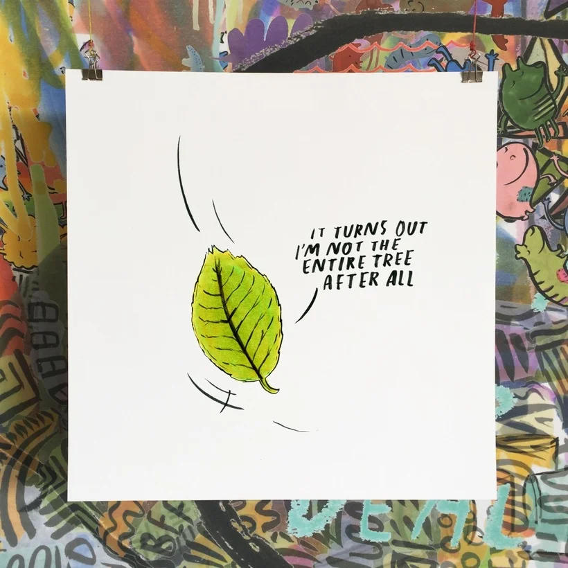 Dallas Clayton | Leaf Art Print