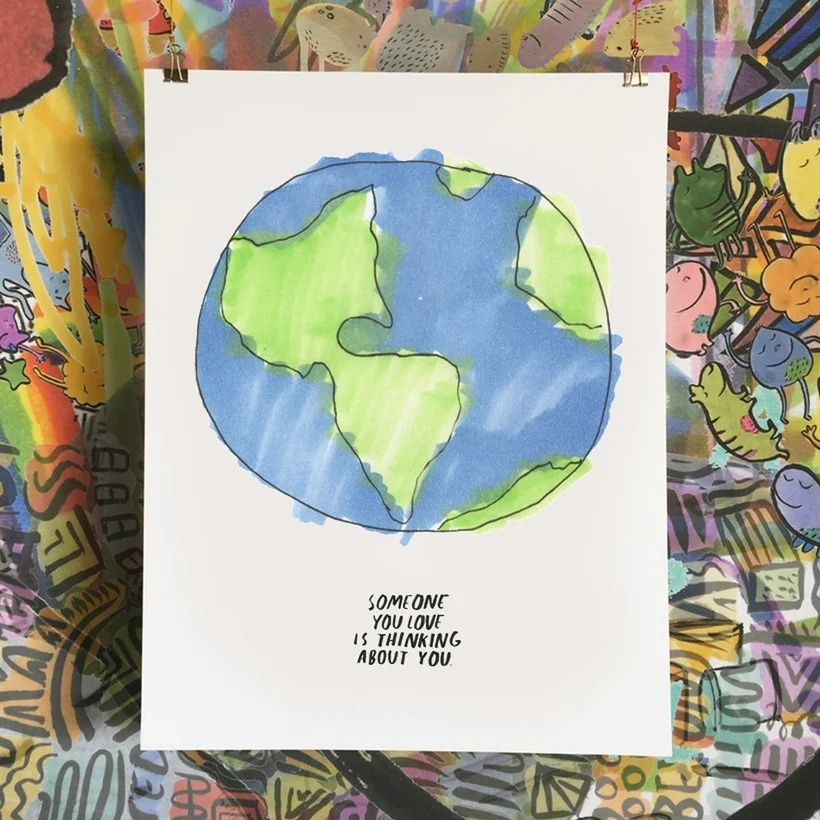 Dallas Clayton | "Someone" Print