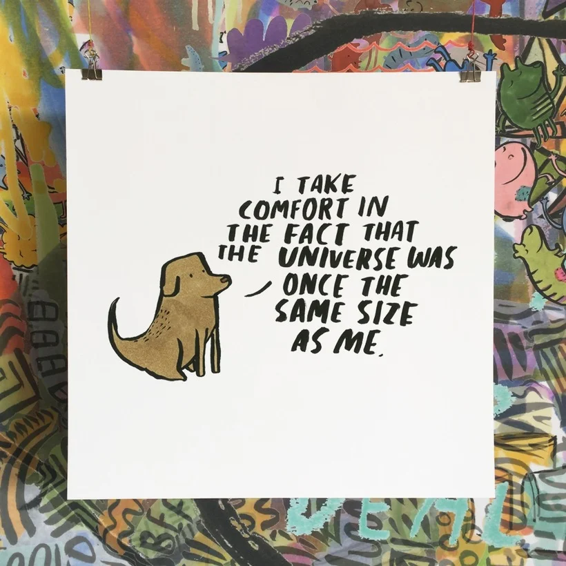 Dallas Clayton | The Universe Art Print