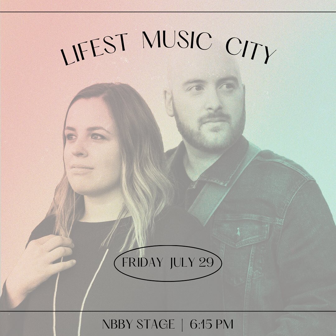 We can&rsquo;t wait to be a part of @lifestmusiccity one week from today! We&rsquo;ll be playing on Nashville&rsquo;s Big Backyard Stage on Friday 7/29 at 6:15 pm. You can still grab tickets for the festival (one day or full event) by clicking the li