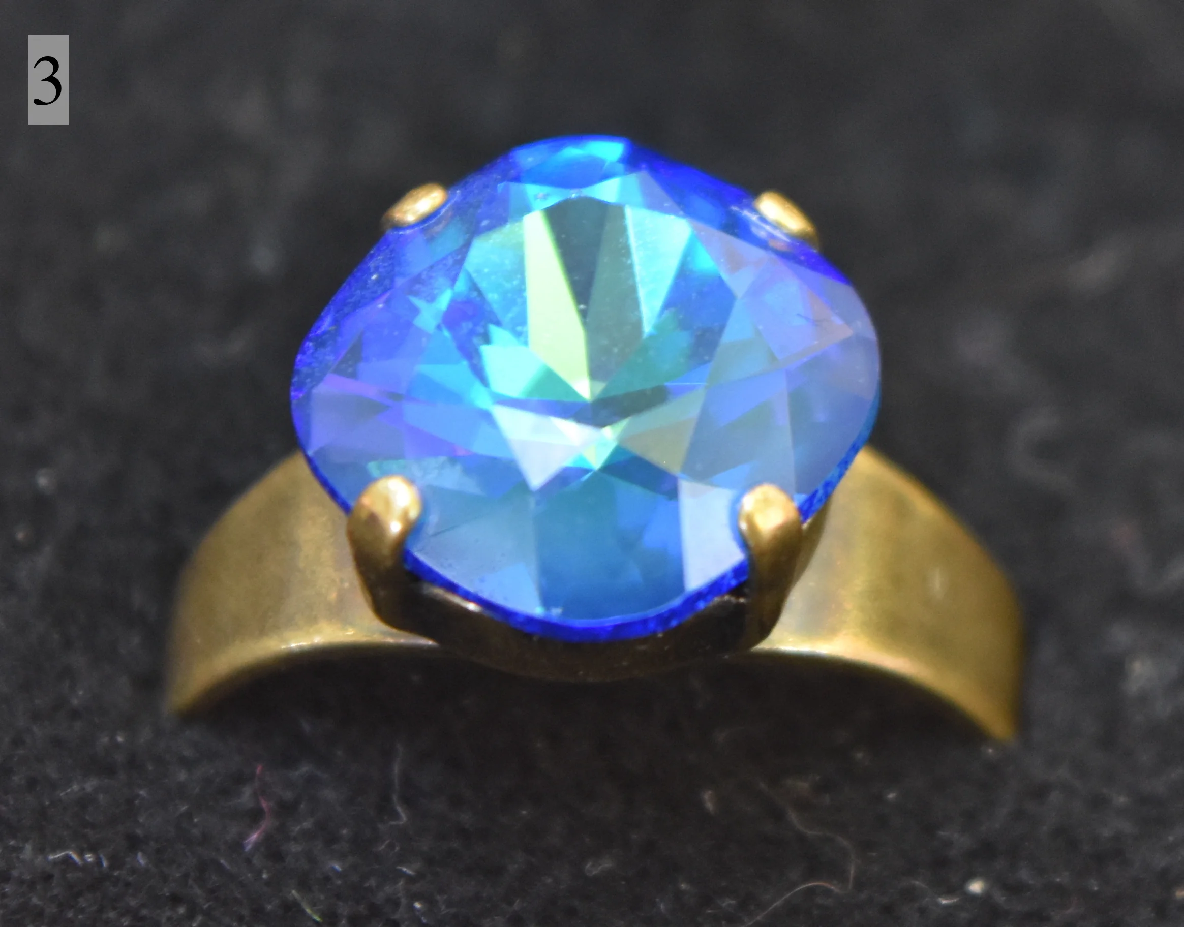sapphire on gold
