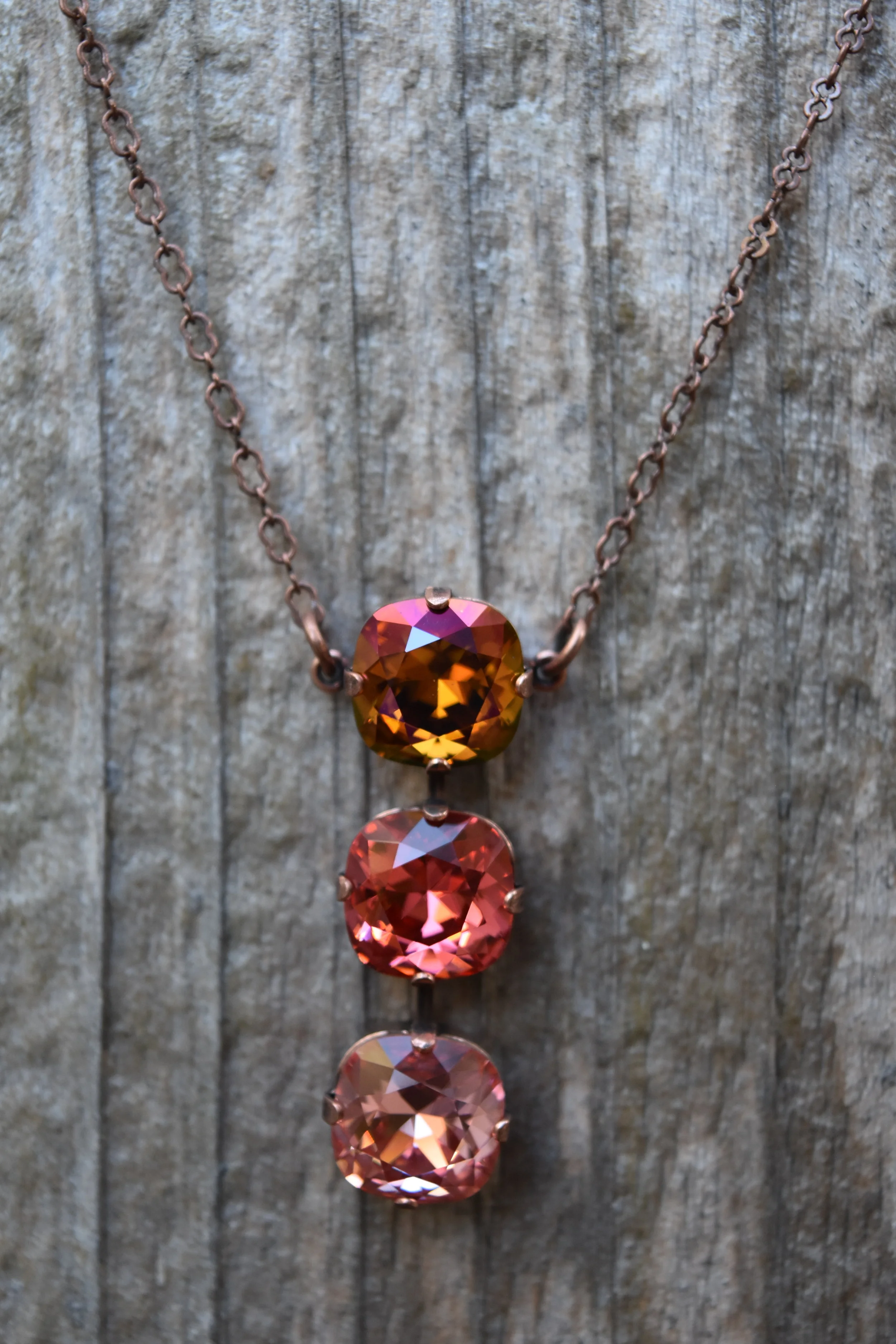 fire on copper