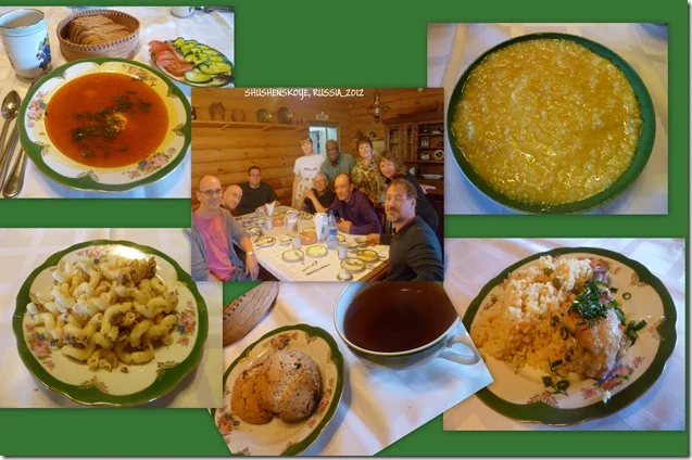 Shushenskoye, Russia_Meal Collage with Hazmat Modine
