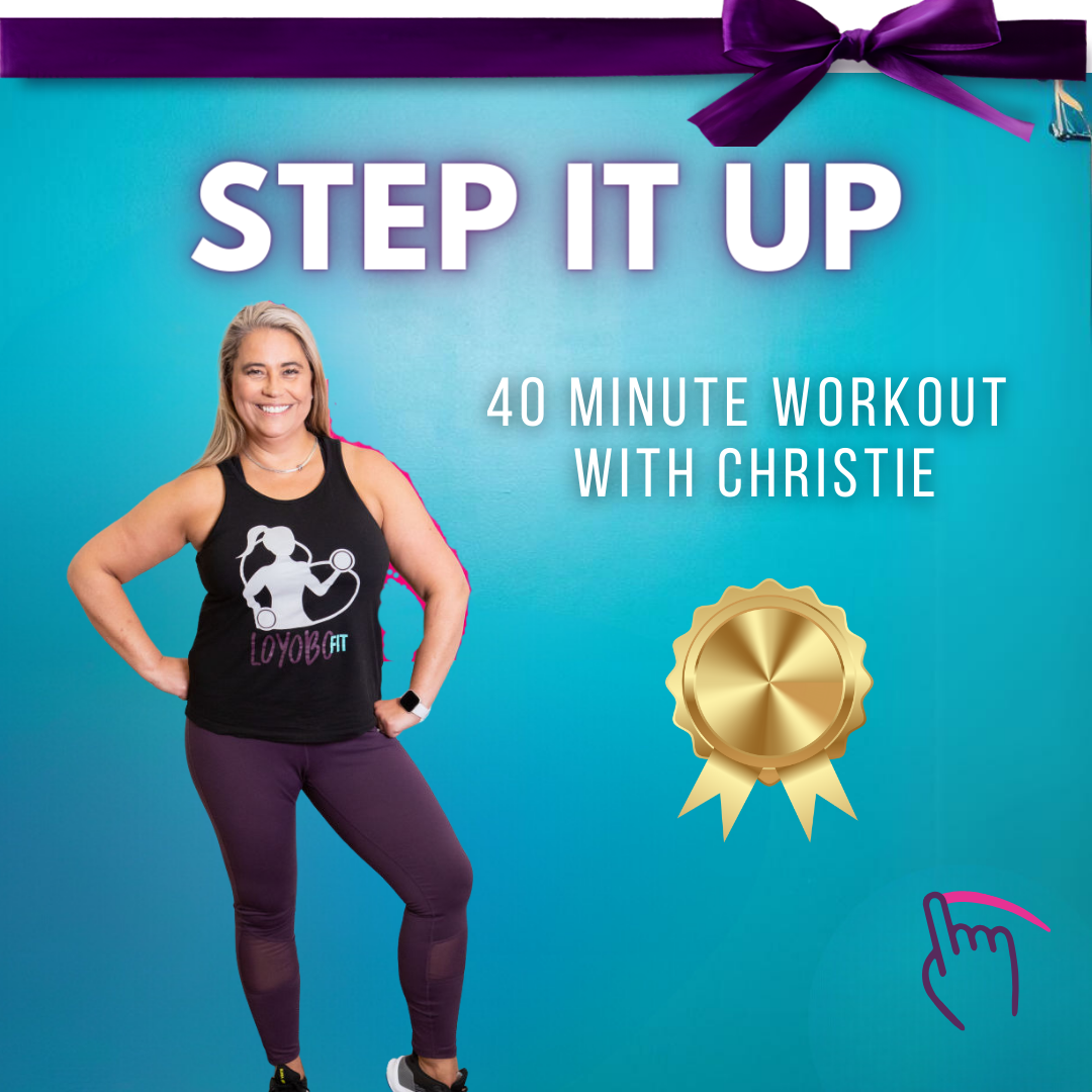 40 minute step it up class