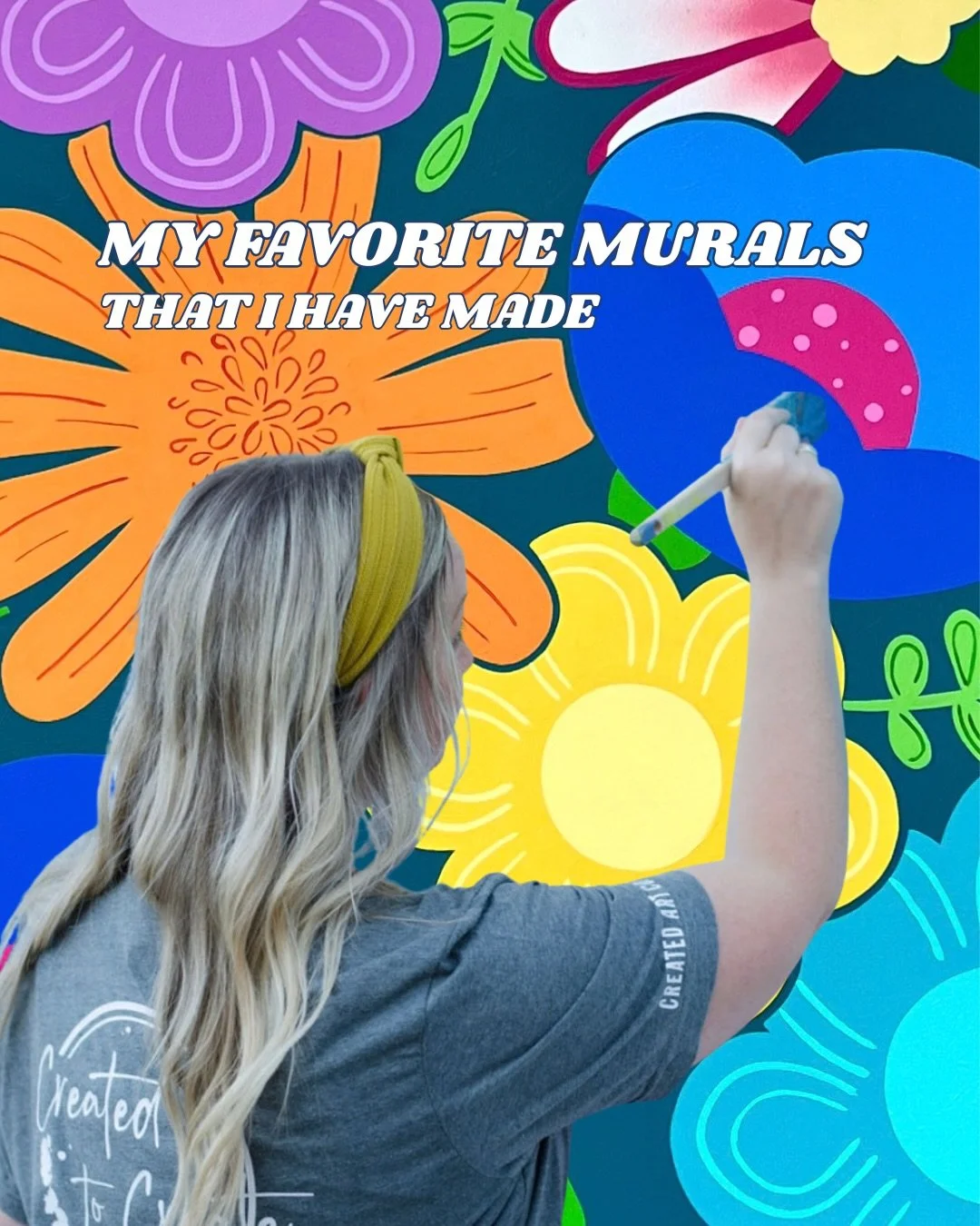 How do you narrow down 7 years and over a hundred murals to a few favorites? It was really hard! I truly love so many more than just these and have had countless incredible clients that have trusted me to bring their vision to life. 

Whether it was 