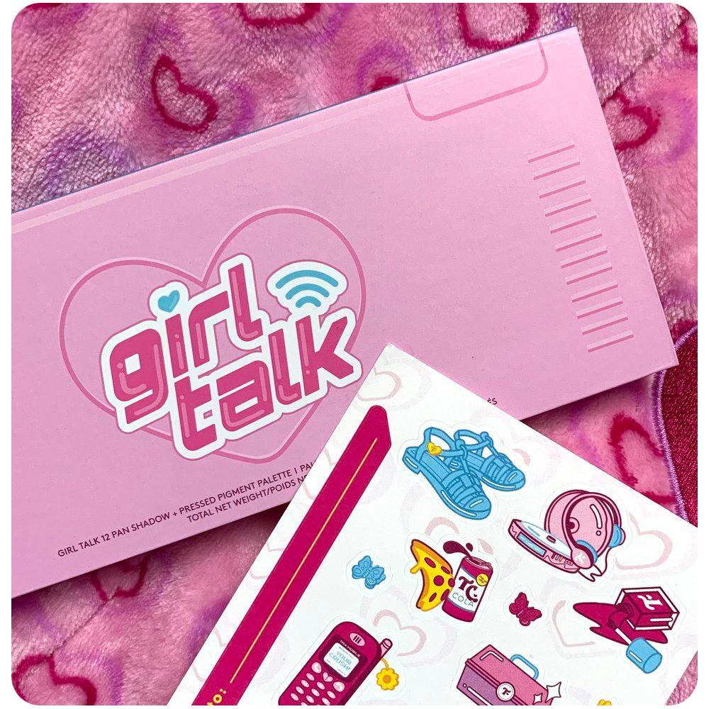 TRIXIE COSMETICS GIRL TALK COLLECTION ASSETS