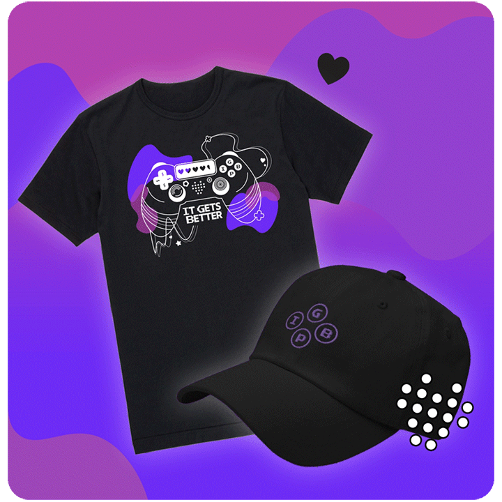 IT GETS BETTER TWITCH GIVEAWAY MERCH