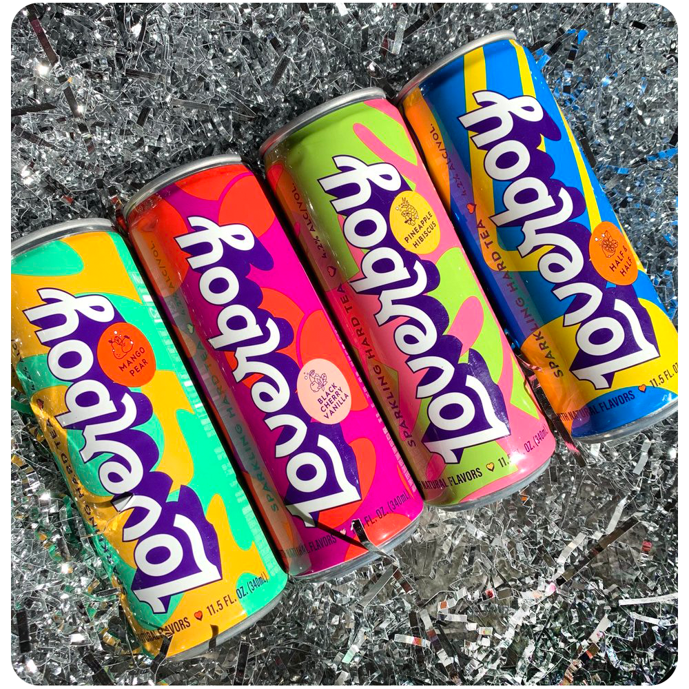 LOVERBOY VARIETY PACK CAN ILLUSTRATIONS