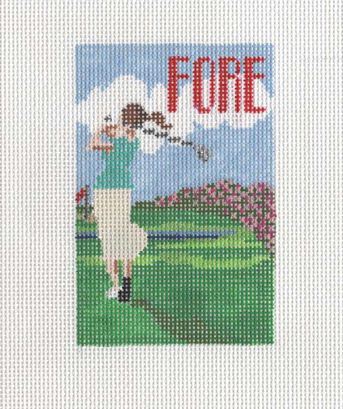 AFAUG5 - FORE Yardage Book Insert 5 x 3.25 14CT