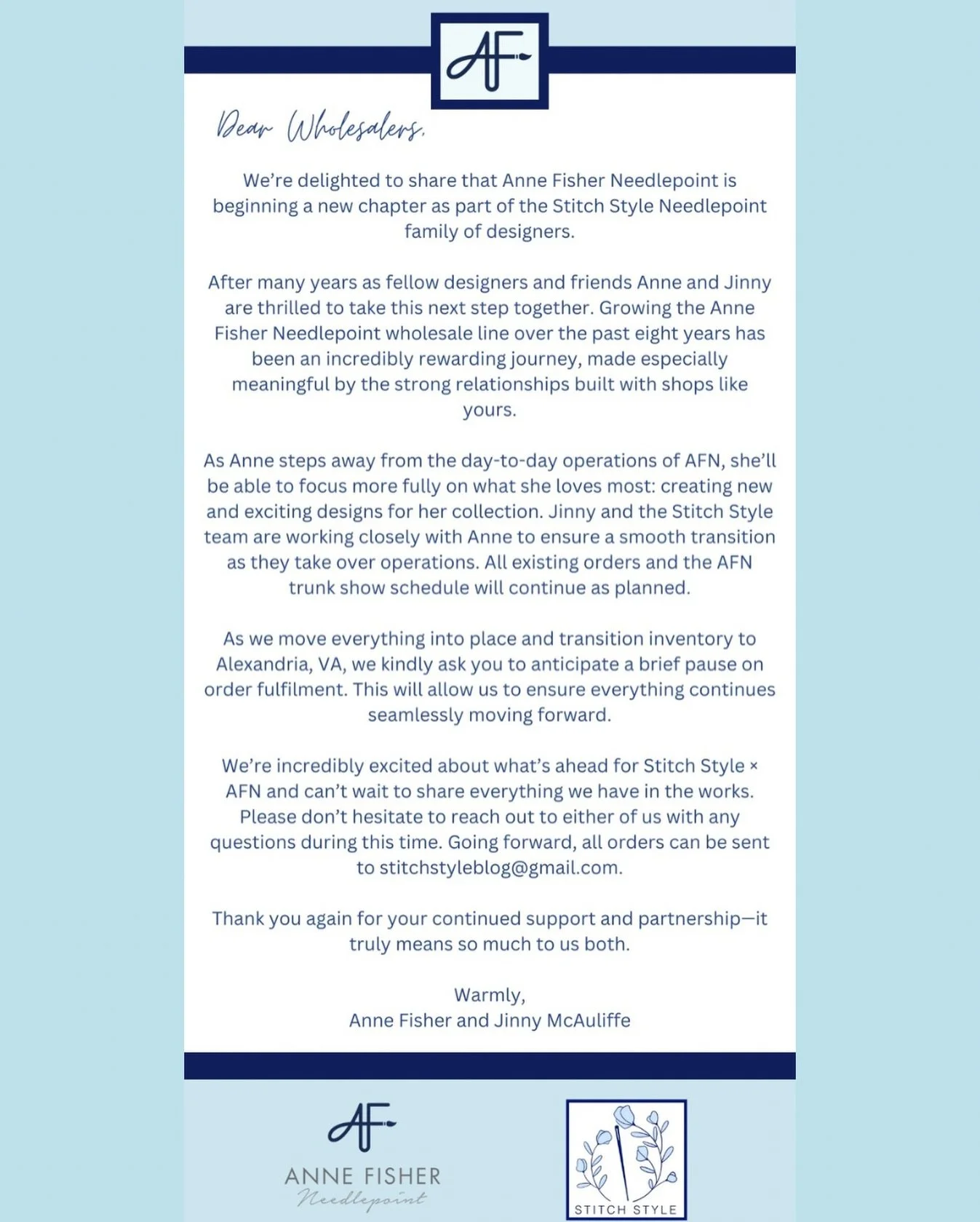 Big exciting news dropped today to all the wholesale clients but I wanted to share with all of you!