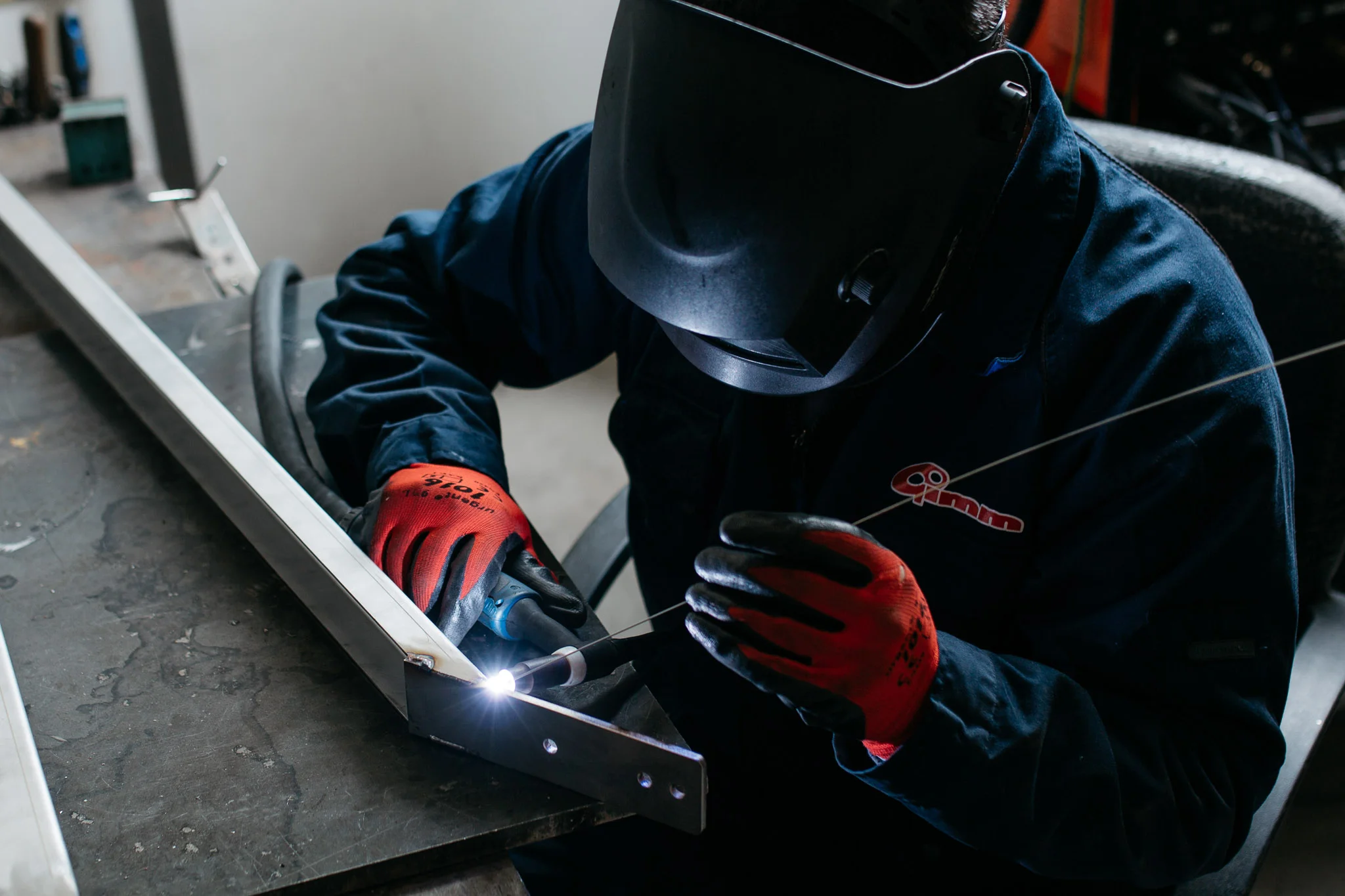 Inox welding. - Inox hegesztés.