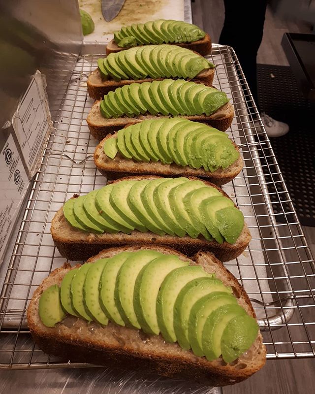 Pushing out Beautiful Avocado-on-Toasts like no Tomorrow! Come to try them yourself with our Famous Preserve!
.
.
.
#cafe #deepcove #vancouver #coffeeculture #coffee #avocado 
#millenials