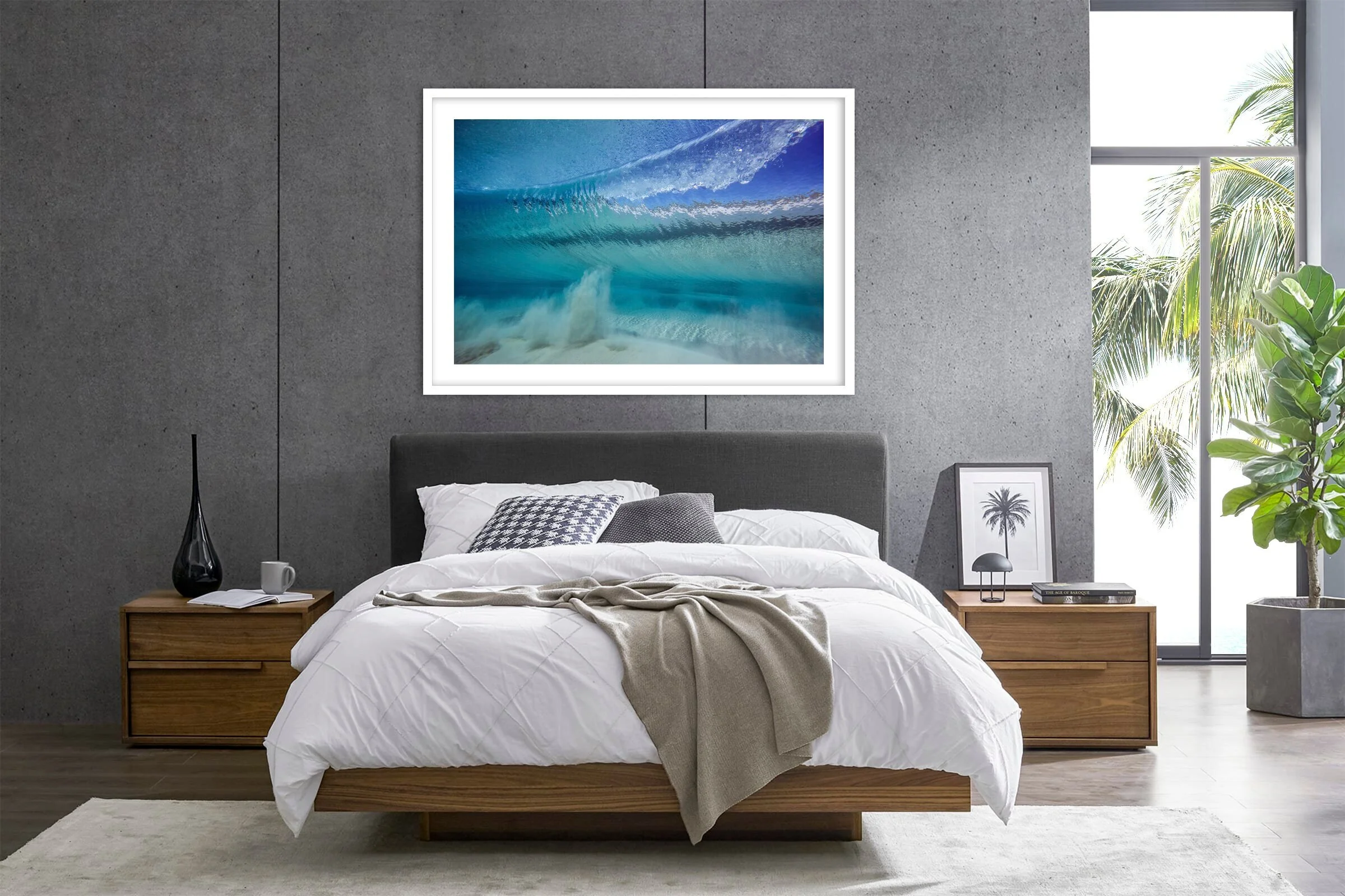 Fine Art Photography Framing Sheet Glass 1400mm Bedroom