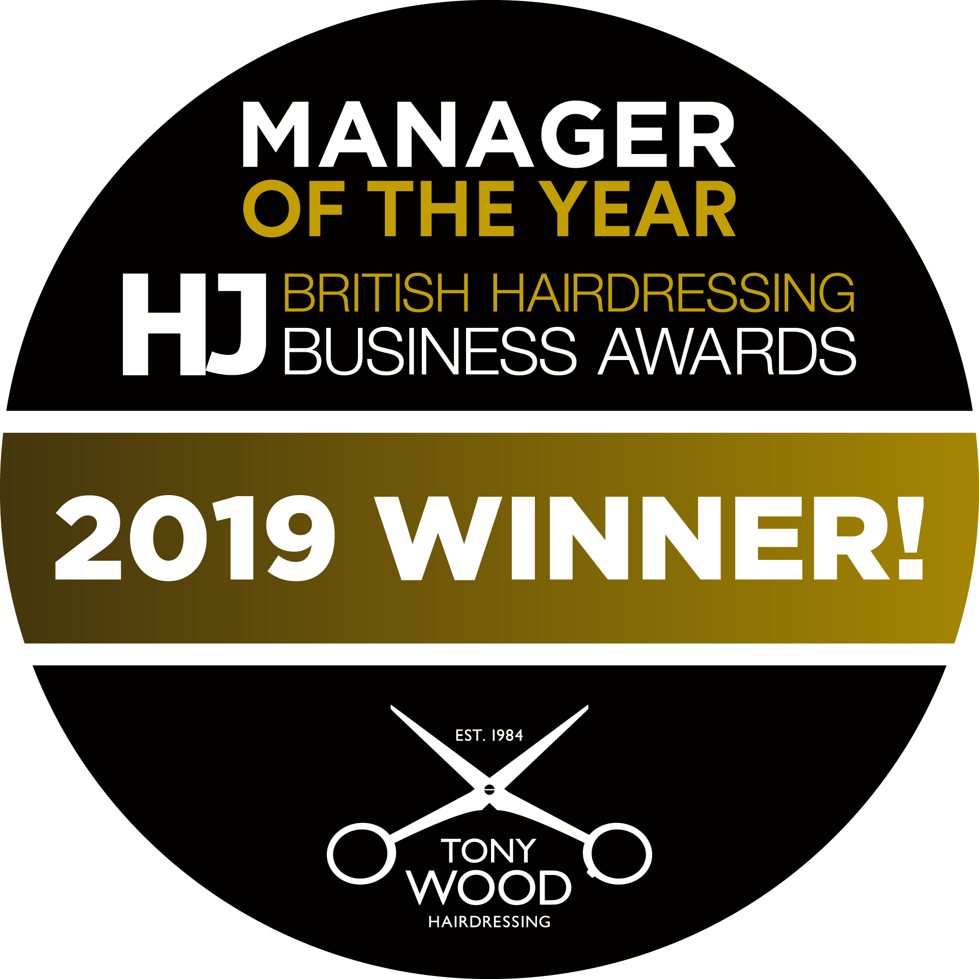 British Hairdressing Business Awards Manager of the Year 2019