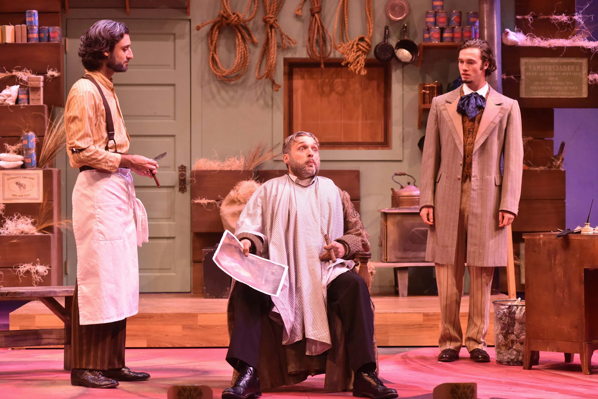 THE MATCHMAKER by Thornton Wilder Direction : Anthony McKay Scenic Design : Selby Souzsa Costume Design : Alexis Carrie Lighting Design : Andrew DG Hunt Sound Design : Hong Ji Dramaturg : Krissy Bylancik
