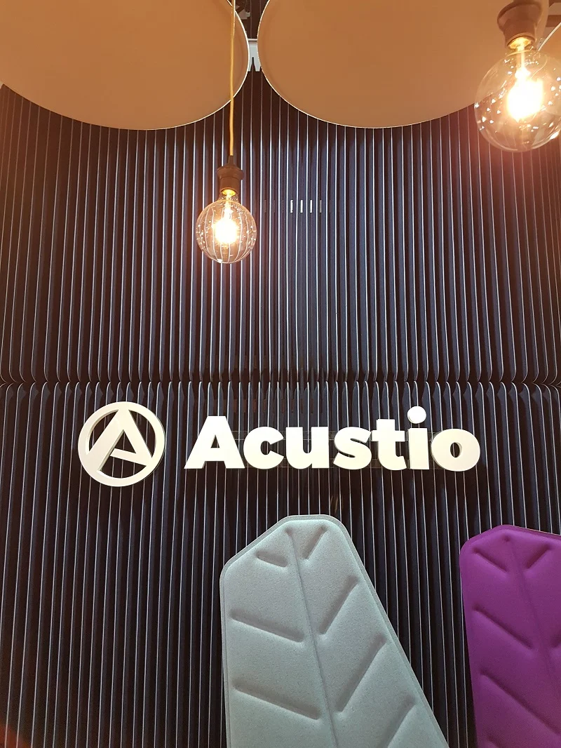 Acustio’s solutions are elegant and functional