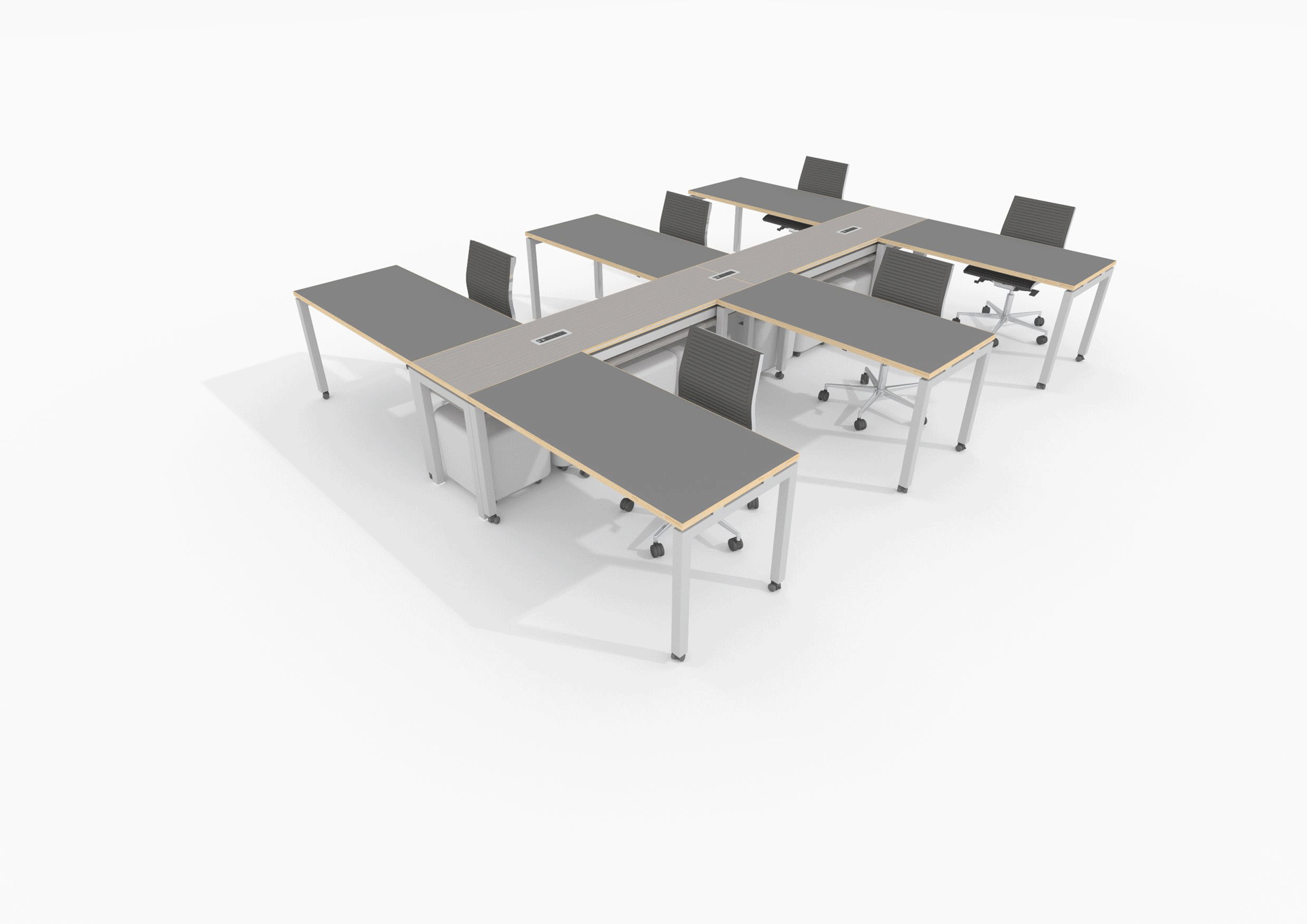 Worx modular desking system by Intarc Design