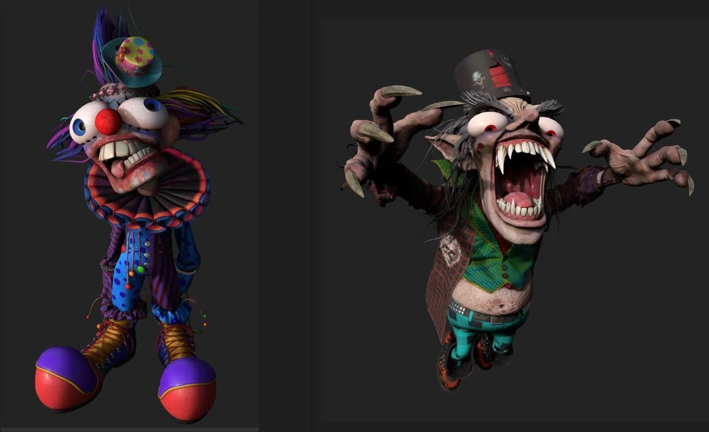 Clown And Vampire Start