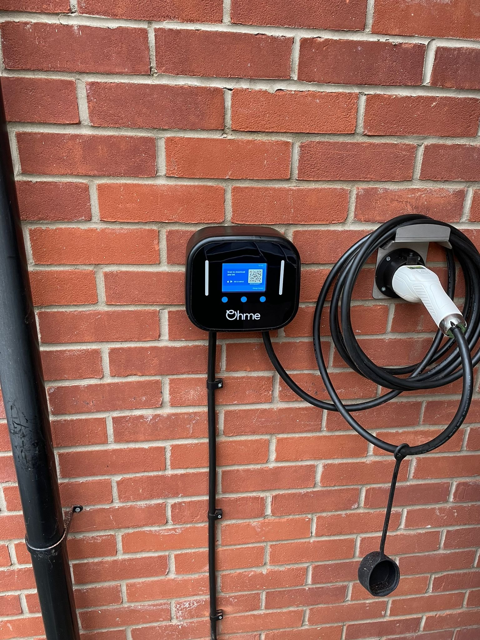 Ohme Home Pro 7kW Tethered EV Charger Installation Elecology ohme-home-pro-7kw-tethered-ev-charger-installation-elecology