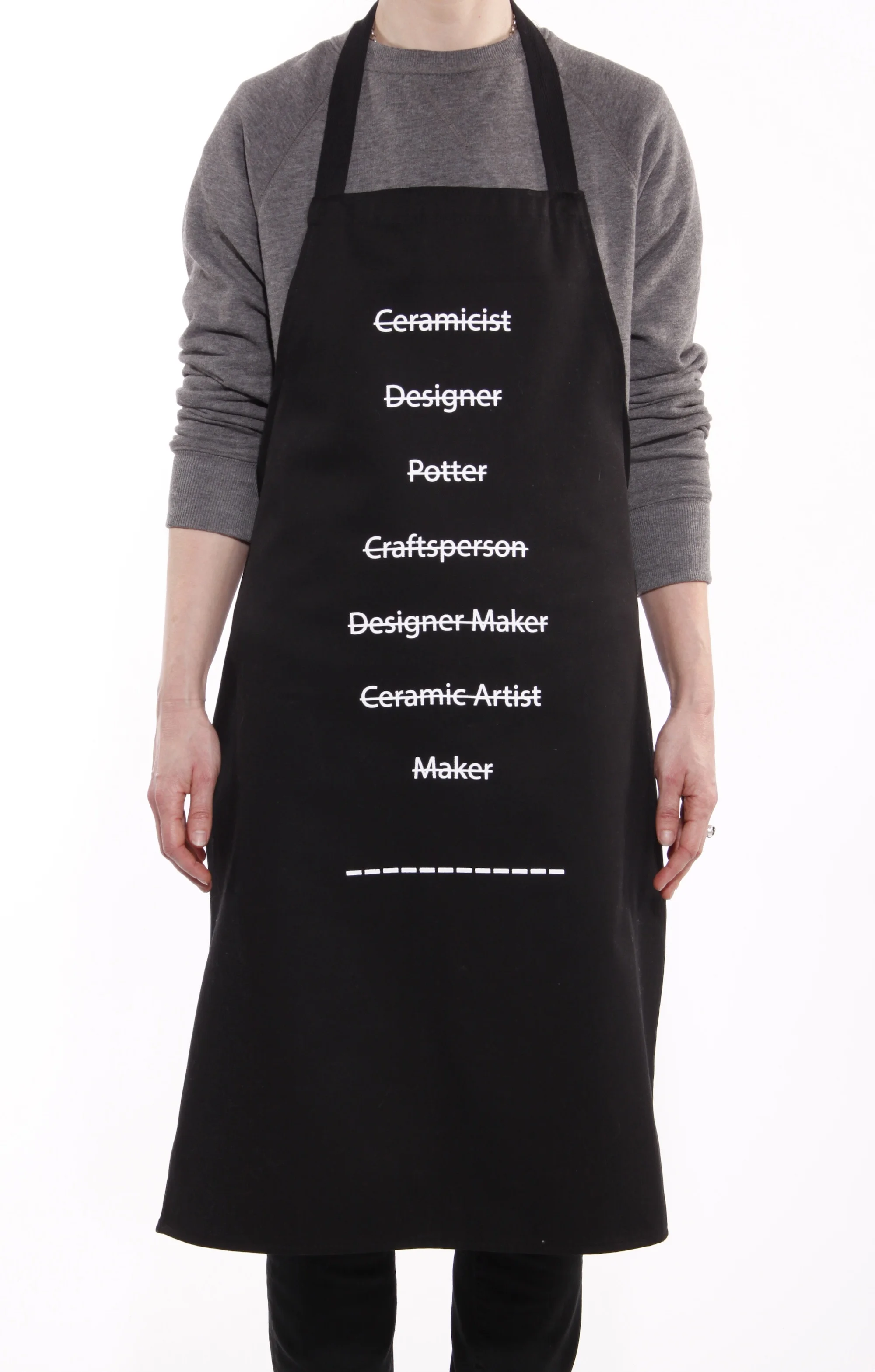 Systems of Production Apron. Black. SOLD OUT