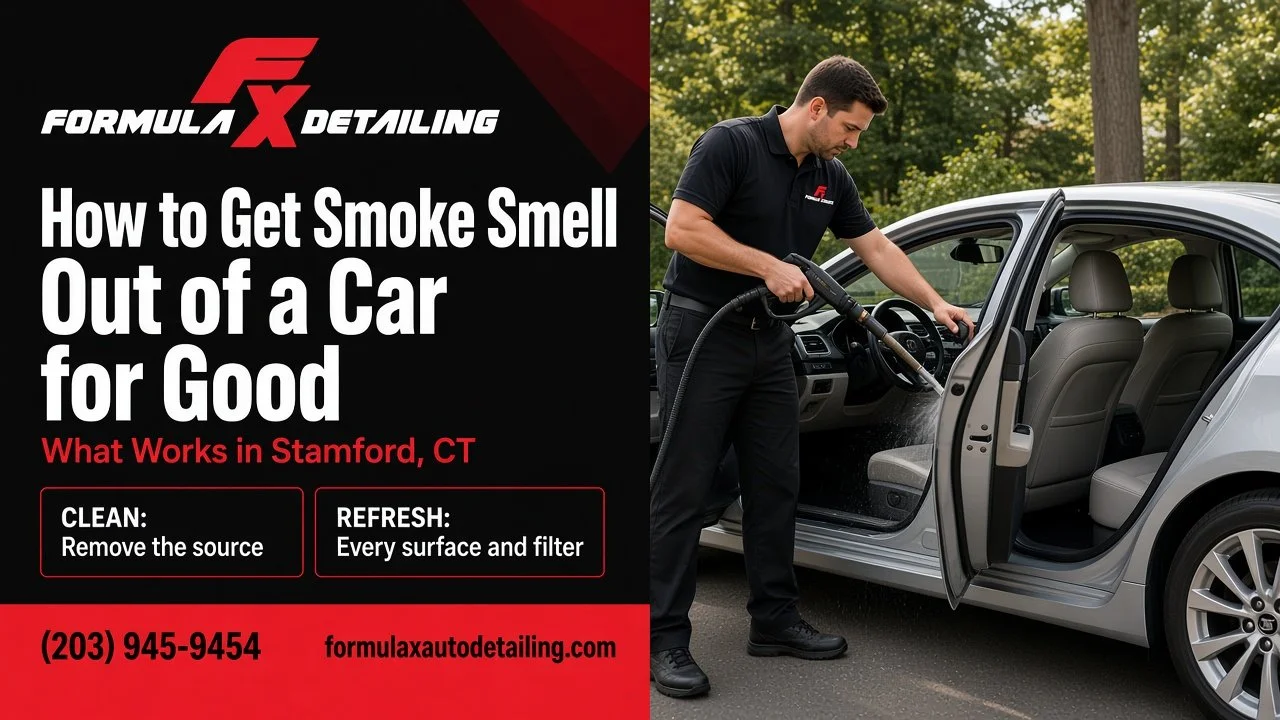How to Get Smoke Smell Out of a Car for Good