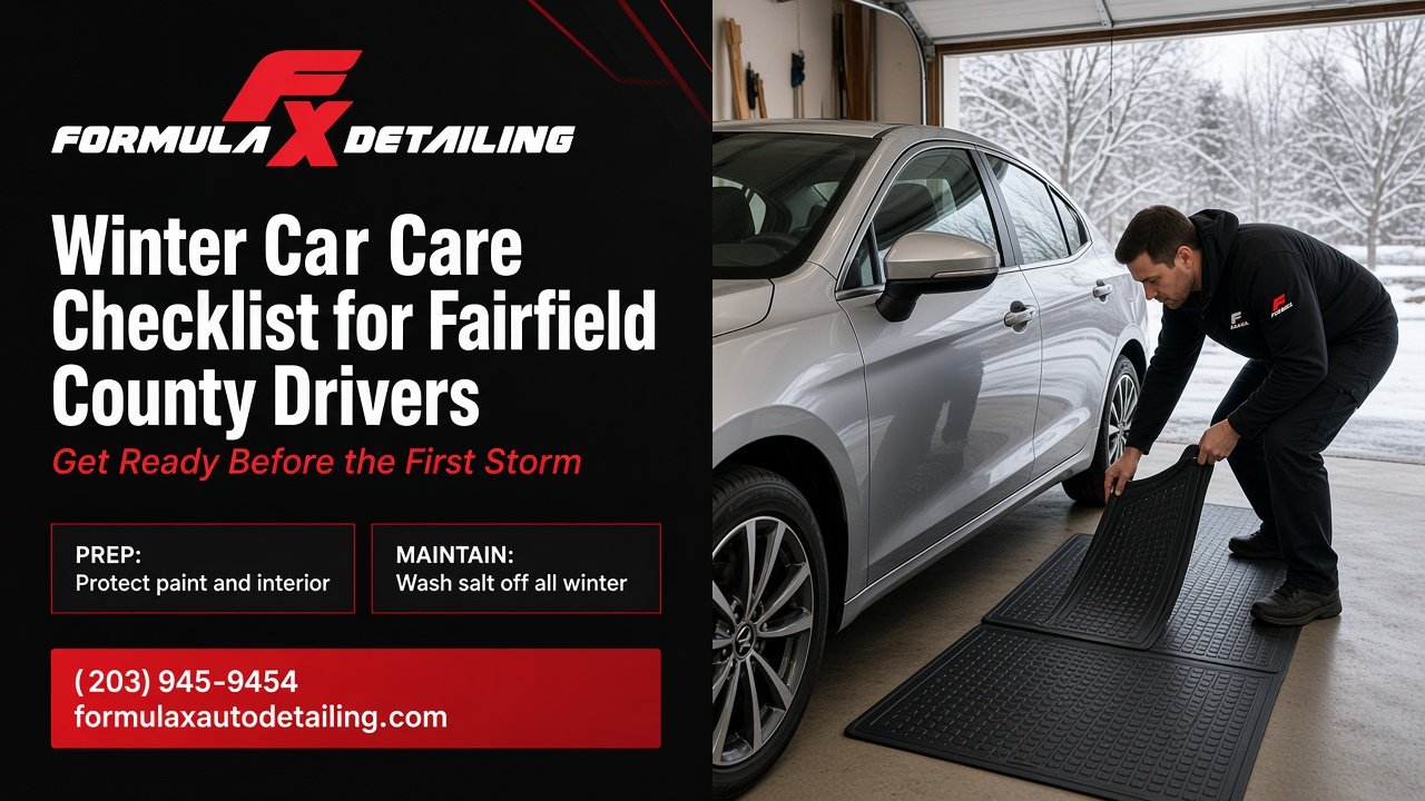 Winter Car Care Checklist for Fairfield County Drivers