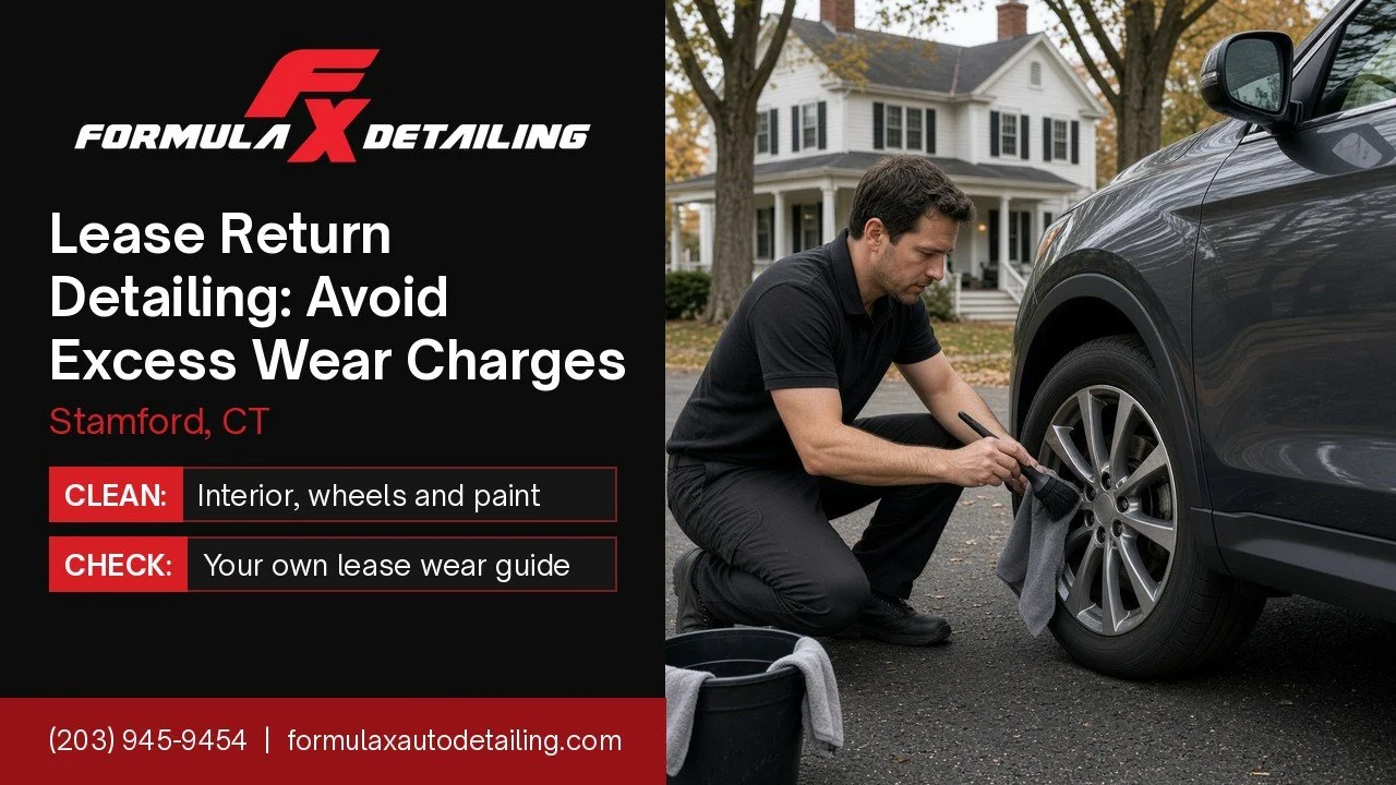 Lease Return Detailing: Avoid Excess Wear Charges